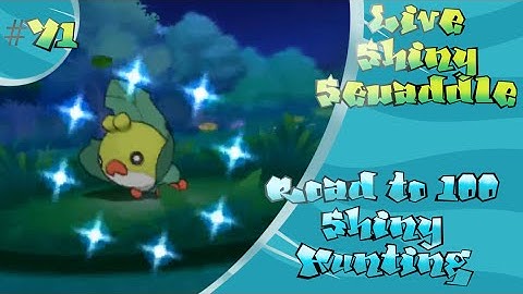 [Live] Shiny Sewaddle at 33 Dex Nav Encounters | Omega Ruby