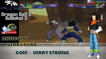 Dragon Ball Z Budokai 3 - Vegeta VS Android 17 | Gameplay