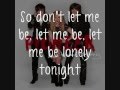 The Band Perry - Don't Let Me Be Lonely [Lyrics On Screen]