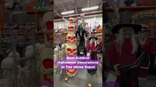 Creepy & Spooky Best Outdoor Halloween Decorations At The Home Depot Halloween Home Depot 2023