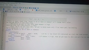 Comunicación UART CON fpga VHDL