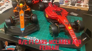 RC F1 CARS x2| Ferrari and a McLaren| RASTAR Cheap RC's