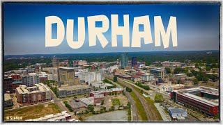 Durham, NC - Downtown in 4K  (DJI Mavic Pro Footage) Stunning Drone Aerials across Durham's Skyline