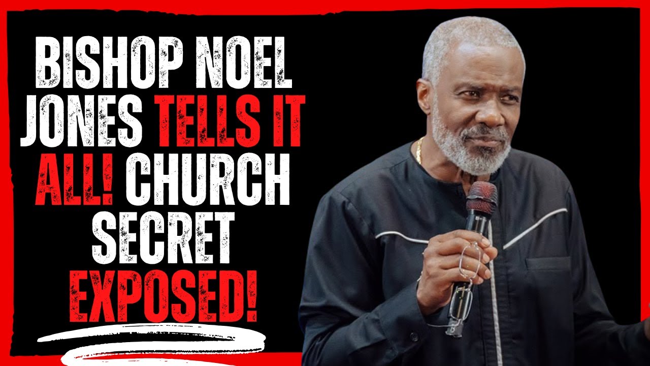 Bishop Noel Jones Tells It ALL! Church secret EXPOSED!