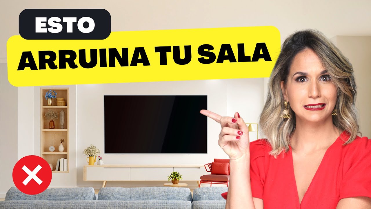 ✓ 10 TIPS PARA DECORAR SALA CON TV 📺 Transforma tu Casa en un