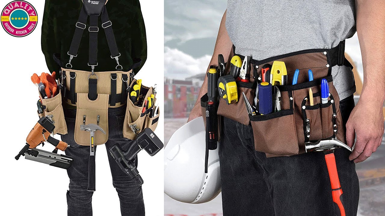 Best Tool Belts On Amazon !! Top 5 Best Tools Belts in 2023 YouTube