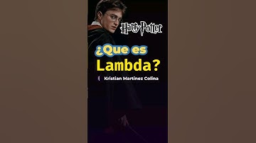 Que es lambda en python explicado con Harry Potter fácil #harrypotter