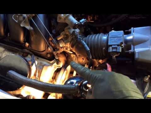 Ford Escape coolant leak on to transmission ford 3.0 v6
