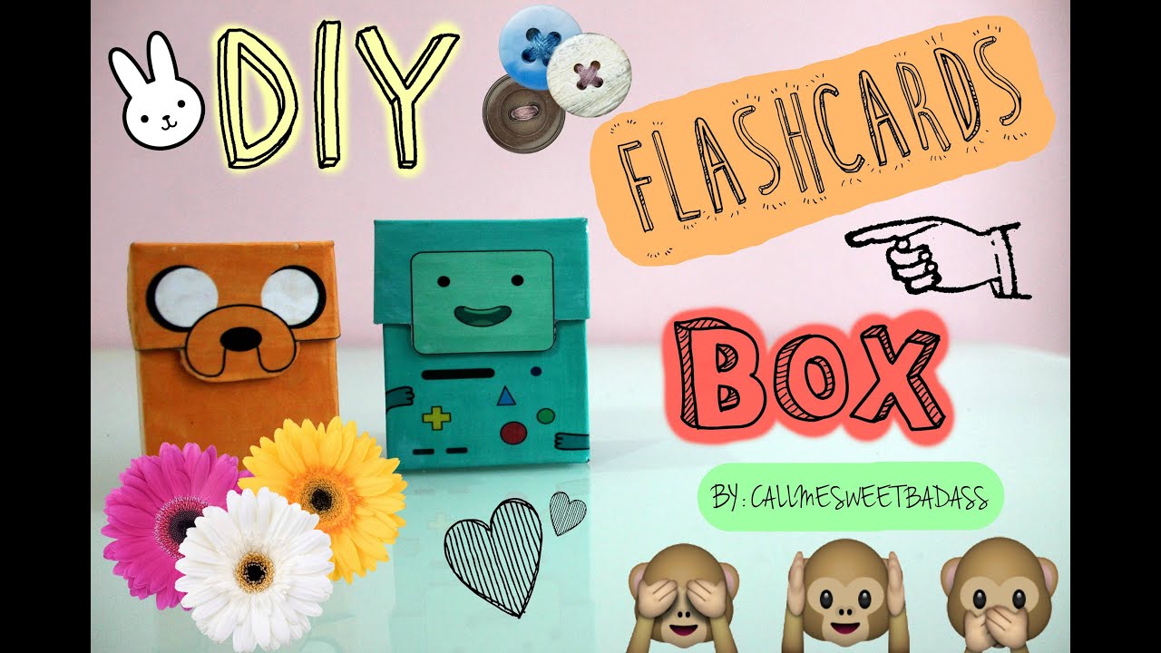 DIY Flashcards Box 📦 