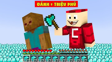 Minecraft Càng Đánh Mobs Càng Giàu