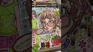 I have two sides 👀 #art #drawing #sketchful #artist #myart #doodle