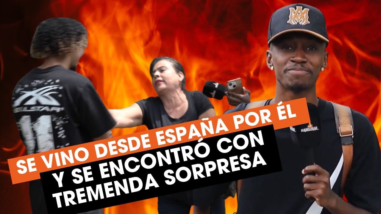 Se vino desde España por él y se encontró con tremenda sorpresa 