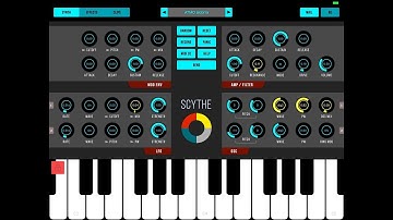 SCYTHE Synthesizer - FREE - Quick Play Demo for the iPad