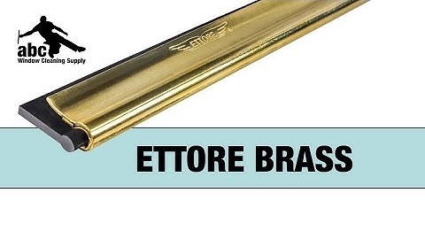 Ettore Brass Squeegee
