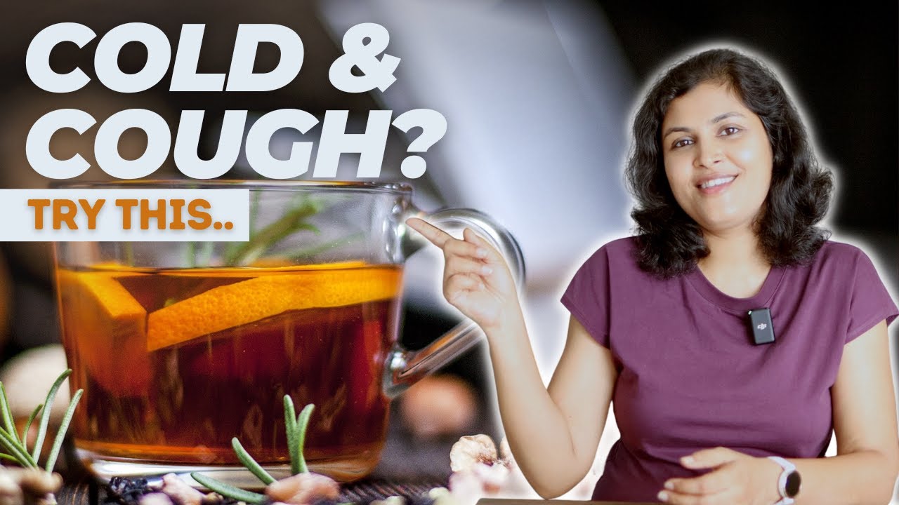 3 Herbal Teas for For Cold, Cough & Sore Throat (Natural Home Remedy