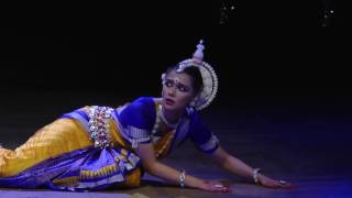 Odissi Abhinaya-Ahe Neela By Aneesha Ramani