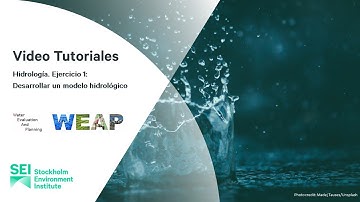 Tutorial WEAP 08.2.1- Hidrología, Ejercicio1: Desarrollar un modelo hidrológico