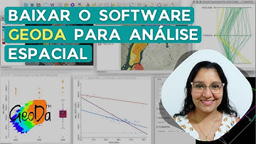 Baixar o software Geoda para análise espacial de dados