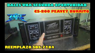 ✨🙄PEAVEY CS-800 ((BURRITO)) reemplazo SDS7204 y SDS7205 👈 - YouTube