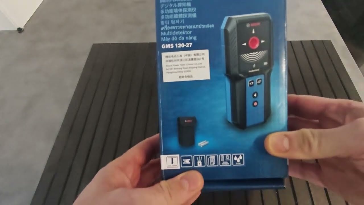 Детектор Bosch GMS 120-27 Professional