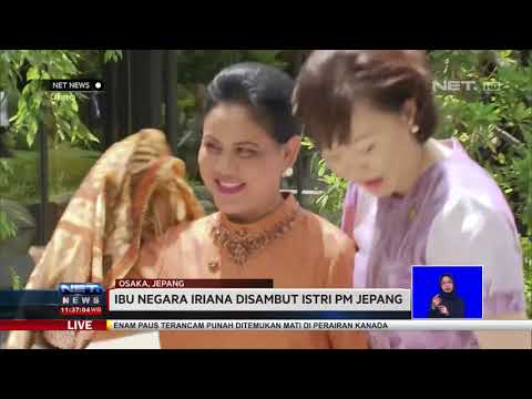 Ibu Negara Iriana Disambut Istri PM Jepang - NET NEWS