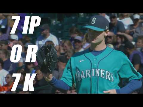 Kade Anderson Throws 7 Shutout Innings with 7 Strikeouts vs Rockies!