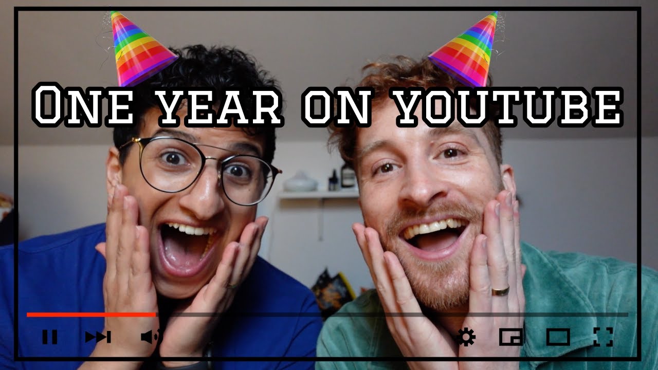 ONE YEAR ON YOUTUBE - YouTube