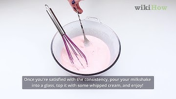 How to Make a Milkshake Without a Blender
