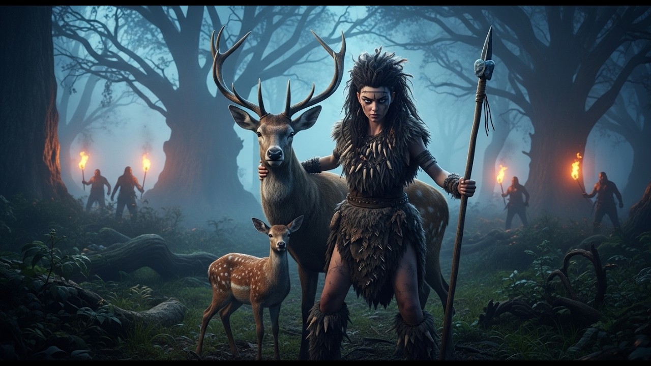 The Wild Boy and the Beautiful Wild Girl| Elara Saves the Mother Deer