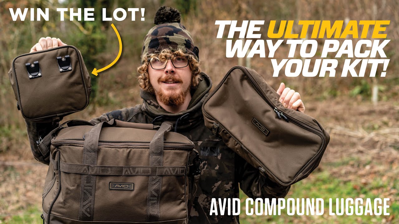 This luggage WILL make you more organised!  Avid Compound Luggage (PLUS!  Win what we feature!) 