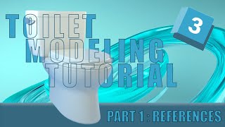 3ds Max Tutorial - Toilet Modeling | Part 1 - Setting up References #3dsmax #3dmodeling