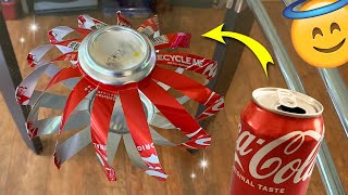 DIY Soda Can Wind Spinner / Zero Waste Craft Idea