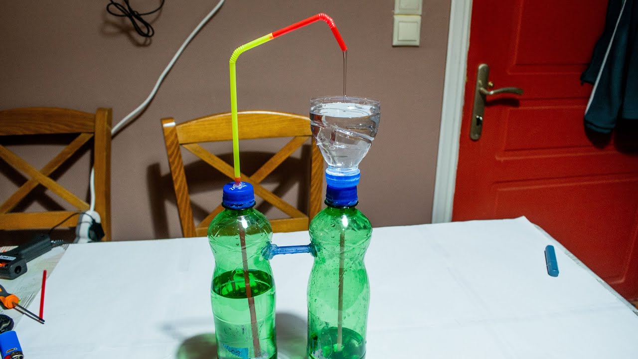 How to Make an Automatic Water Fountain WITHOUT Electricity💧| Easy Science DIY Project | BEST-CRAFTY