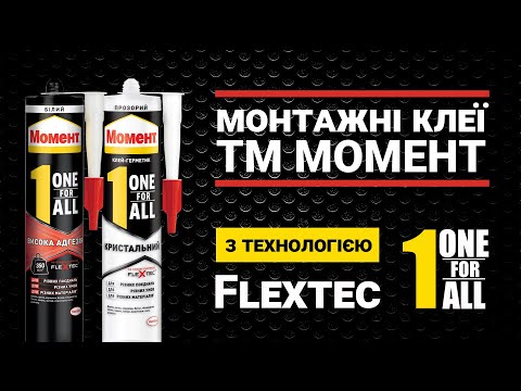 One4All – Можливості технології FlexTec (Moment One for All, Ceresit CB300)