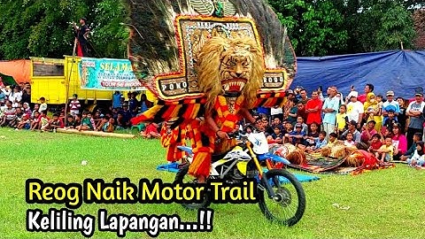 Reog Ponorogo Naik Motor HEBAT‼️