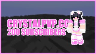 CRYSTAL PVP MONTAGE CRYSTALPVP.CC FT. FUTURE CLIENT & RUSHERHACK - 200 SUBSCRIBER SPECIAL CPVP