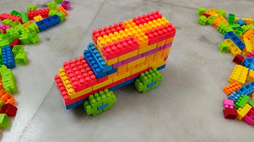 Satisfying DIY Car ASMR/ Building Blocks/block game/Lego building fun#asmr#buildingblocks