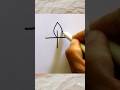 How to draw a Lotus 🪷 #drawing #art #drawing4kids #shorts