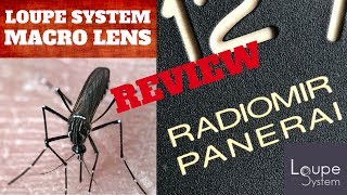 (4K) LOUPE SYSTEM MACRO LENS REVIEW PRICE $525 AND UP