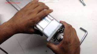 Inside FESTO Linear Actuator