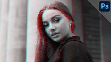 Chromatische aberratie-glitcheffect | PHOTOSHOP-HANDLEIDING