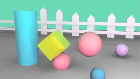 physically based animation -- boomblox and jello