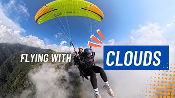 Flying with Clouds | Paragliding in Bir Billing Himachal | 360 Video