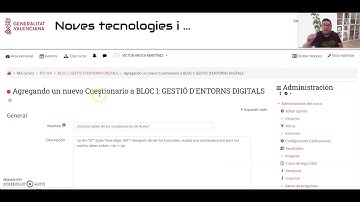 Aules módulo 3, vídeo 3: crear un cuestionario y añade preguntas