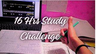 Studied 14 Hours While Managing Class 11 & 12🔥| 16-Hour Challenge Begins | Lakshya JEE 2027