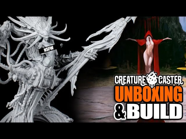 Creature Caster: Suzerain of Desire unboxed and built! - YouTube