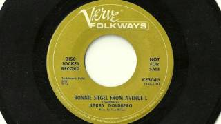 Barry Goldberg - Ronnie Siegel From Avenue L, Verve/Folkways KF5045
