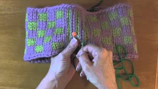 Backstitch Steek