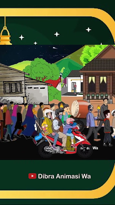 Story wa animasi takbir keliling 2023 spesial hari raya idul fitri 1 syawal 1444H 2023 M
