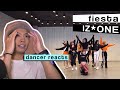 Dancer Reacts to #IZONE - FIESTA Dance Practice